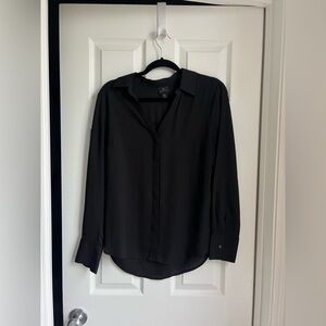 Worthington Classic Black Blouse